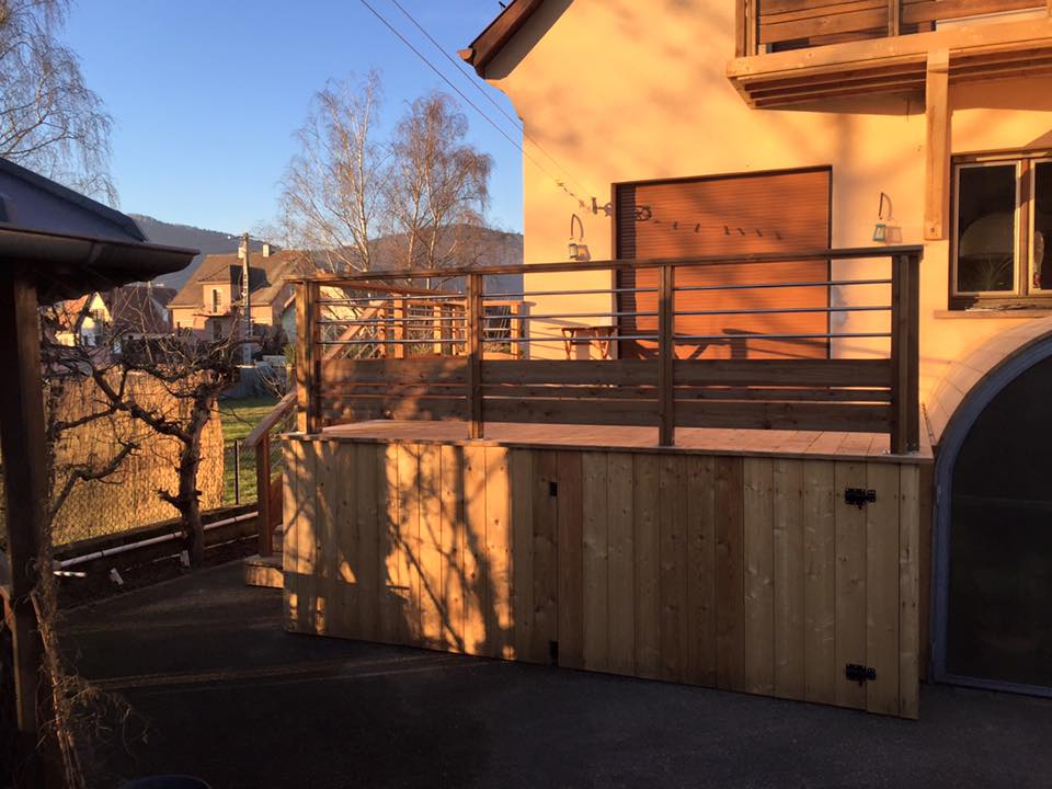 Terrasse bois Molsheim