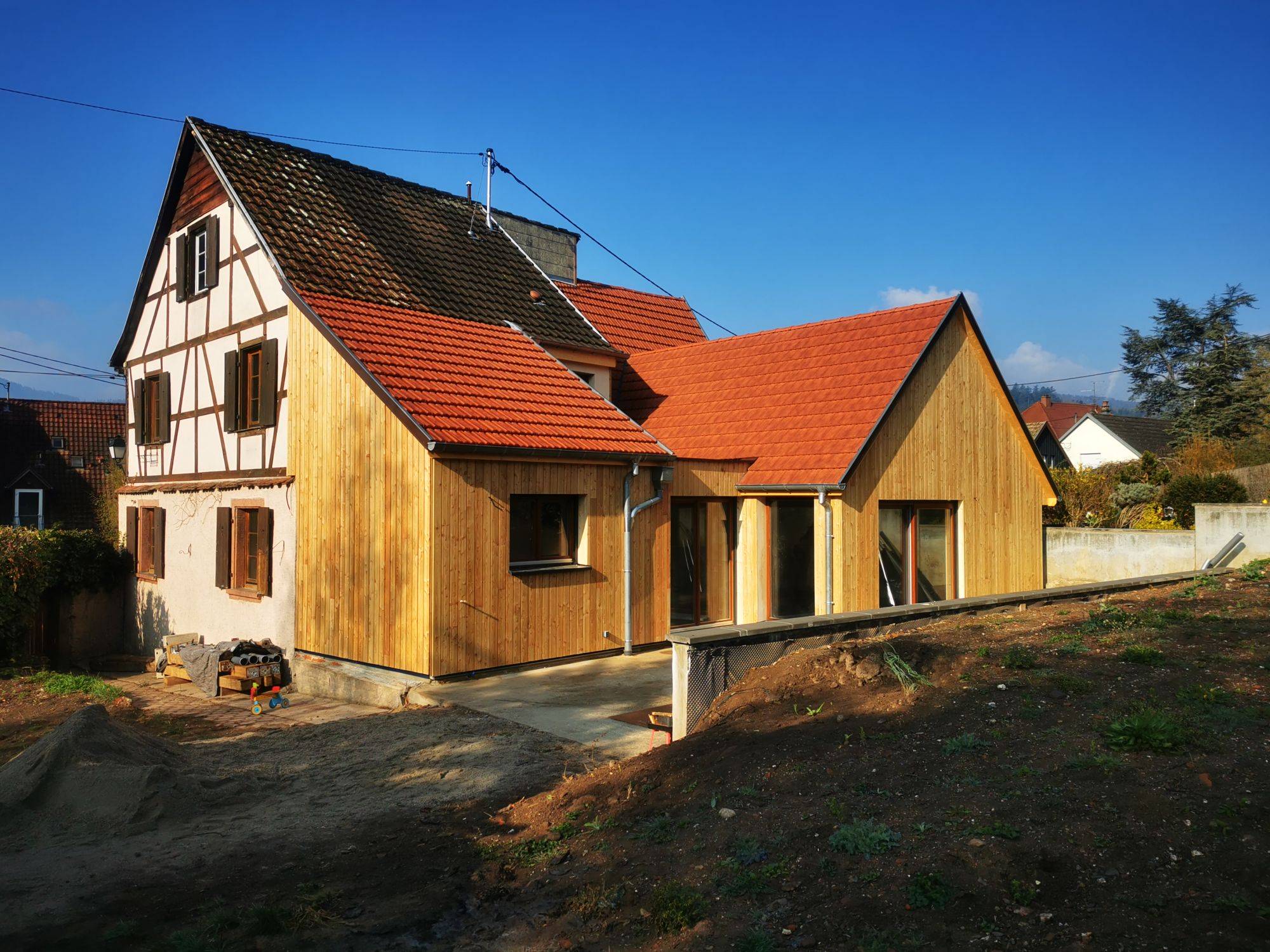 Quelle différence entre une extension et un agrandissement de maison ? Ostwald