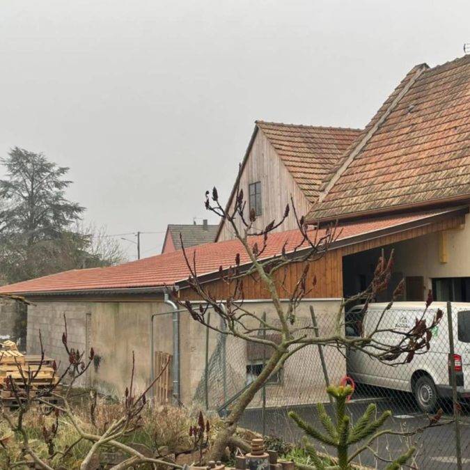 Rénovation complète d’un hangar de stockage  à Wittisheim Benfeld 10
