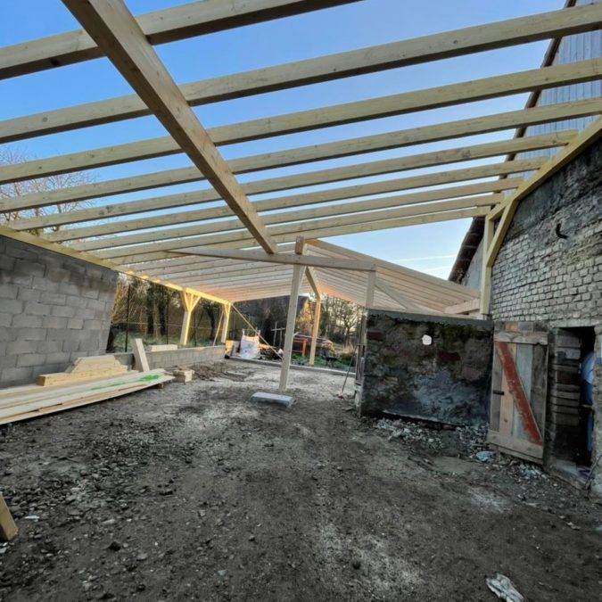 Rénovation complète d’un hangar de stockage  à Wittisheim Mutzig 5