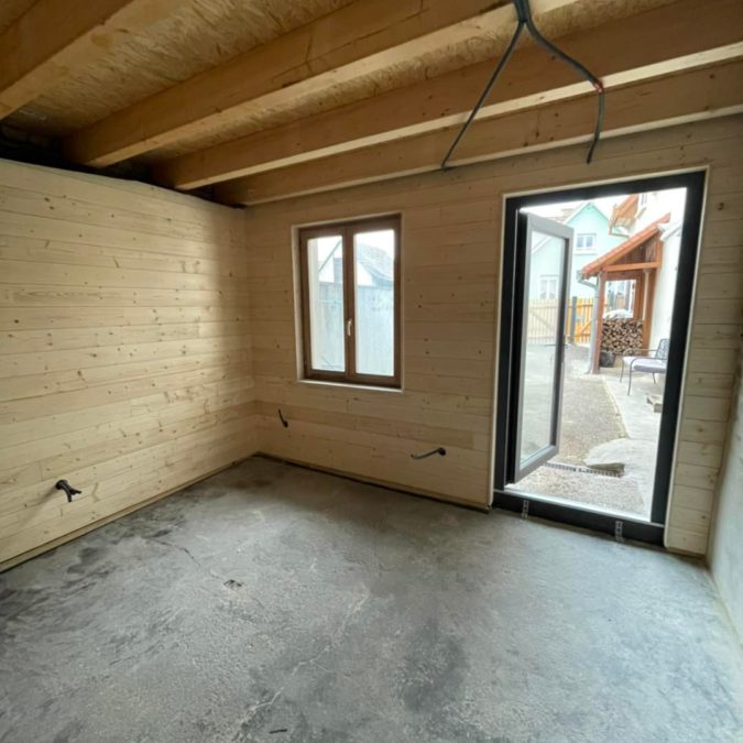 Rénovation complète d’un hangar de stockage  à Wittisheim Ostwald 13