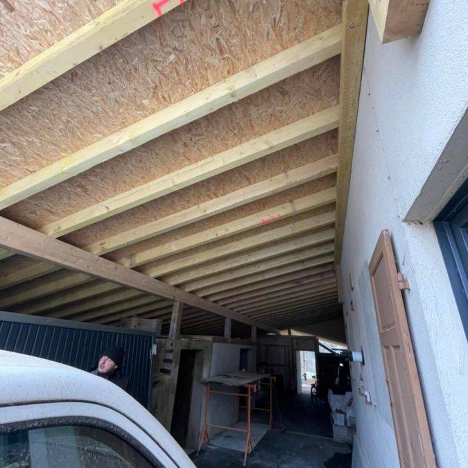 Rénovation complète d’un hangar de stockage  à Wittisheim Wintzenheim 8