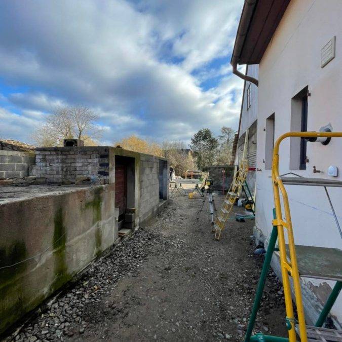Rénovation complète d’un hangar de stockage  à Wittisheim Obernai 2