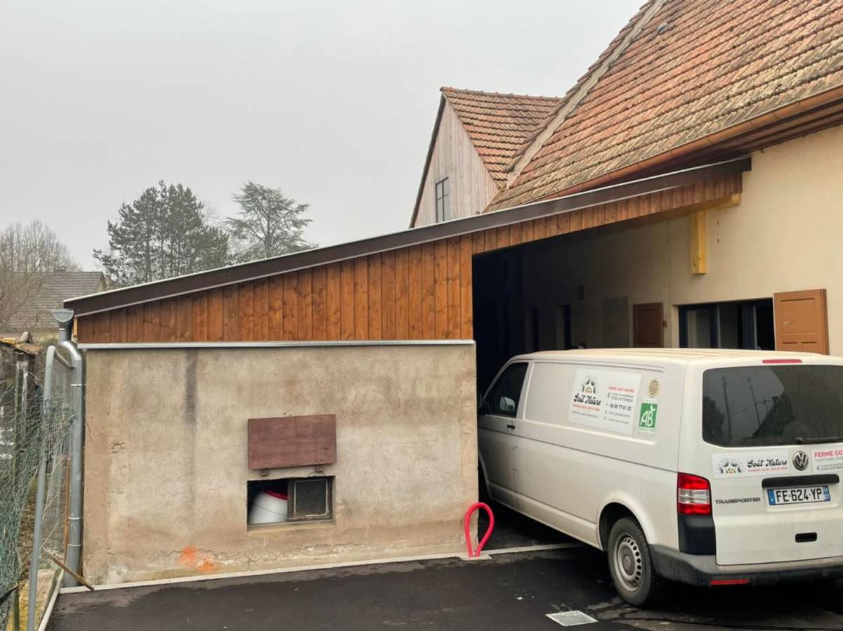 Rénovation complète d’un hangar de stockage  à Wittisheim Molsheim