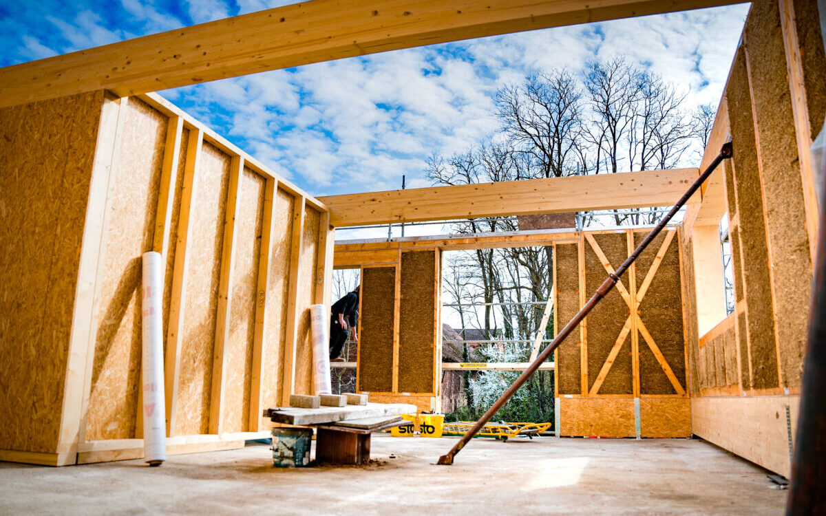 EOBOIS129 1200X750 | EO Bois Comment intégrer une extension ossature bois dans une architecture traditionnelle sans dénaturer le style existant ? Geispolsheim
